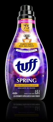 Amaciante De Roupas Concentrado Tuff Spring — amaciante de roupas concentrado tuff winter 15l