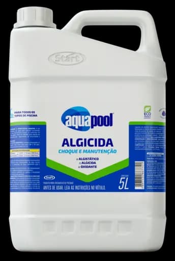 Algicida Choque E Manutenção Aquapool — 5l