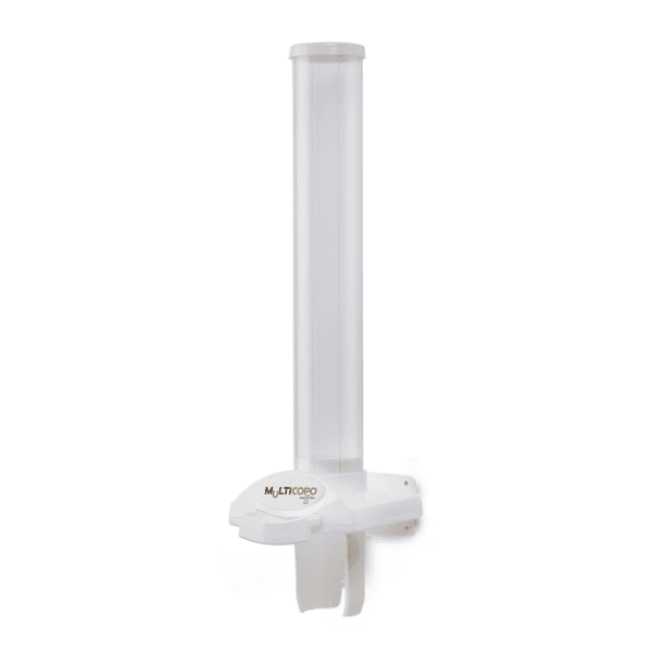 Dispenser Poupador de Copos p/ Café – Branco – 50ml – Nobre