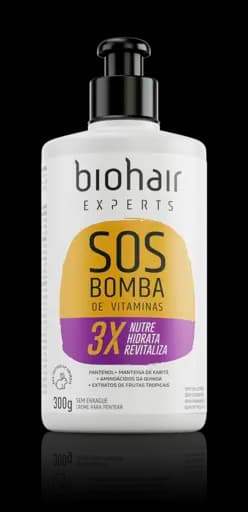CREME DE PENTEAR SOS BOMBA DE VITAMINAS BIOHAIR — biohair creme de pentear sos bomba de vitaminas