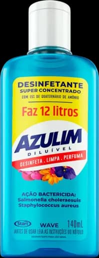 Desinfetante Superconcentrado Azulim Diluível — desinfetante superconcentrado azulim diluivel wave
