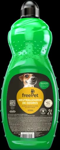 Neutralizador De Odores Free Pet Herbal — herbal 500ml