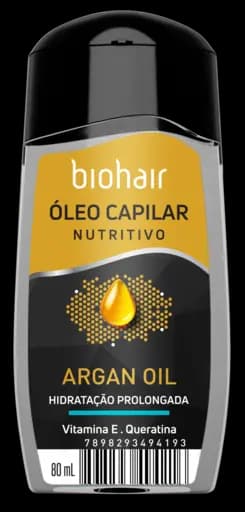 OLEO CAPILAR SILICONADO BIOHAIR — biohair oleo capilar siliconado argan