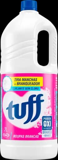 Alvejante Sem Cloro Tuff Roupas Brancas — 2l