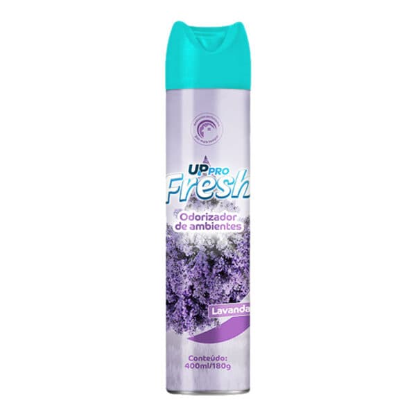 Odorizador de ambiente aerossol 400ml/180g – Lavanda – Up Fresh – UPPRO