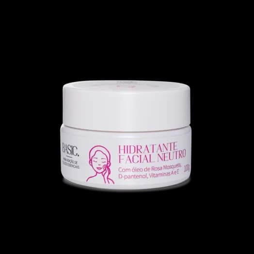 Hidratante Facial Neutro Linha Basic Via Aroma – 100g