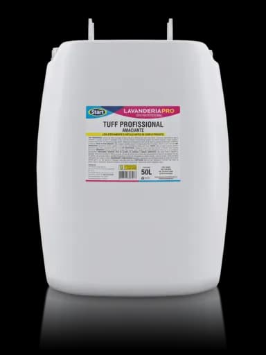AMACIANTE DE ROUPAS PROFISSIONAL LAVANDERIA PRO — amaciante de roupas tuff profissional 50l lavanderia pro