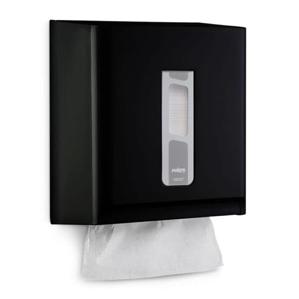 Dispenser Interfolhas – p/ Papel Toalha – Preto – Street Nobre