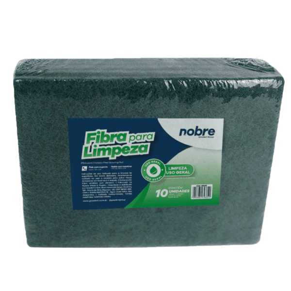 Fibra p/ Limpeza Uso Geral – c/10unid – Nobre