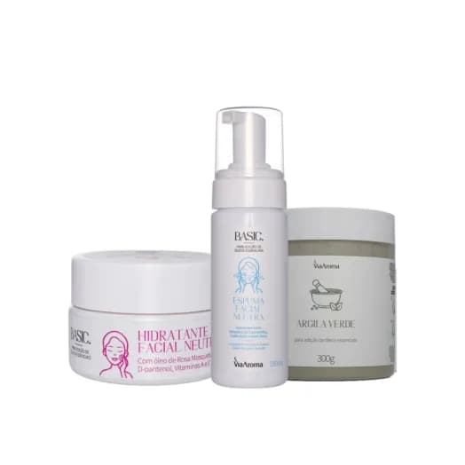 Kit Cuidado Facial Via Aroma