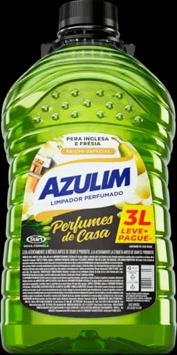 Limpador Perfumado Azulim Perfumes De Casa Edição Especial Perfumaria Fina Pera Inglesa e Frésia — pera inglesa e fresia 3l